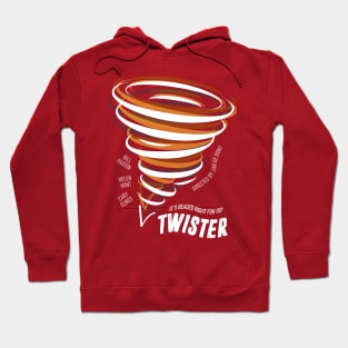 Twister - Alternative Movie Poster Hoodie